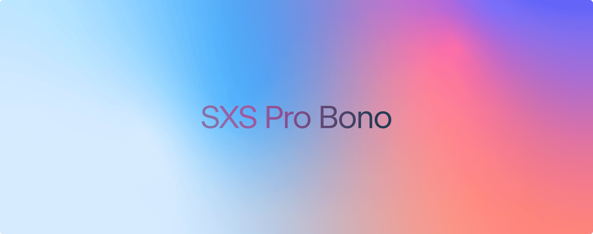 Side By Side Studio Pro Bono Offering